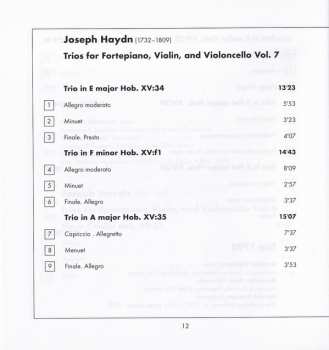 9CD/Caja Joseph Haydn: Complete Piano Trios