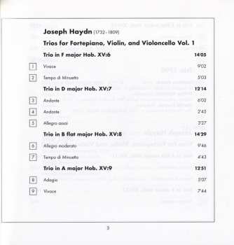 9CD/Caja Joseph Haydn: Complete Piano Trios