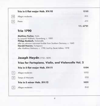 9CD/Caja Joseph Haydn: Complete Piano Trios