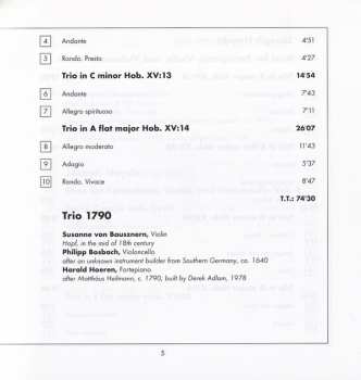 9CD/Caja Joseph Haydn: Complete Piano Trios