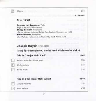 9CD/Caja Joseph Haydn: Complete Piano Trios