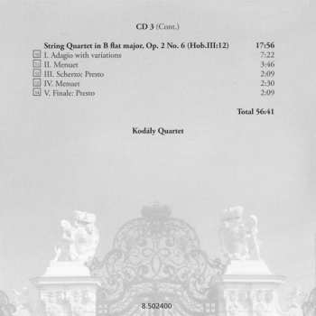 25CD/Caja Joseph Haydn: The Complete String Quartets