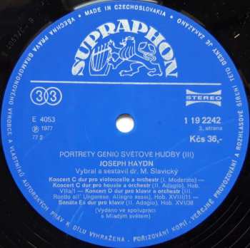 2LP/Caja Joseph Haydn: Géniové Světové Hudby III. (2xLP + BOX)
