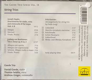 CD Ludwig van Beethoven: String Trios