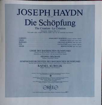 2LP/Caja Joseph Haydn: Die Schöpfung = The Creation = La Création