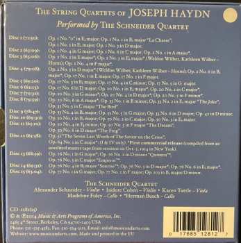 15CD/Caja Joseph Haydn: The String Quartets. The Haydn Society Recordings