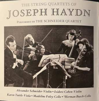 15CD/Caja Joseph Haydn: The String Quartets. The Haydn Society Recordings
