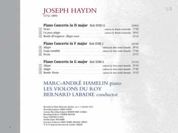 CD Joseph Haydn: Piano Concertos Nos 3, 4 & 11