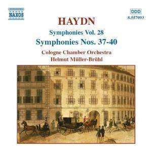 Album Joseph Haydn: Symphonies Vol. 28 (Symphonies Nos. 37-40)