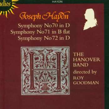 CD Joseph Haydn: Symphonies Nos. 70, 71, 72
