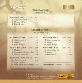 9CD/Caja Joseph Haydn: The Piano Sonatas = Die Klaviersonaten
