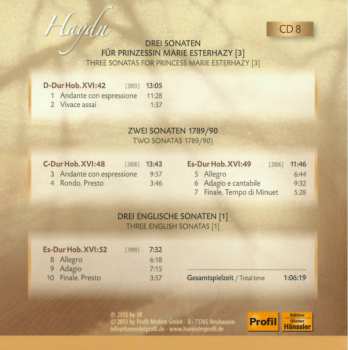 9CD/Caja Joseph Haydn: The Piano Sonatas = Die Klaviersonaten