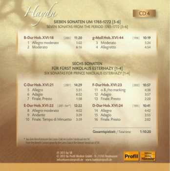 9CD/Caja Joseph Haydn: The Piano Sonatas = Die Klaviersonaten