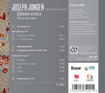 CD Joseph Jongen: Sonata Eroica; Pièces Pour Orgue