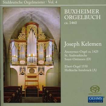 Album Joseph Kelemen: Buxheimer Orgelbuch