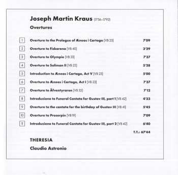 CD Joseph Martin Kraus: Overtures