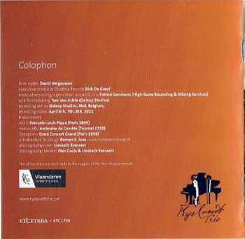 CD Ryelandt Trio: Late Romantic Piano Trios From Flanders
