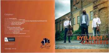 CD Ryelandt Trio: Late Romantic Piano Trios From Flanders