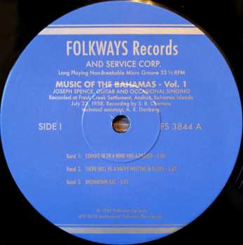LP Joseph Spence: Bahaman Folk Guitar