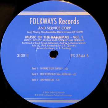 LP Joseph Spence: Bahaman Folk Guitar