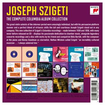 17CD/Caja Joseph Szigeti: The Complete Columbia Album Collection