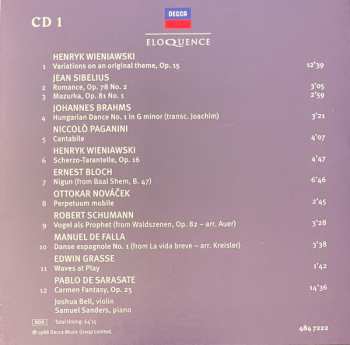 14CD/Caja Joshua Bell: Complete Decca Recordings