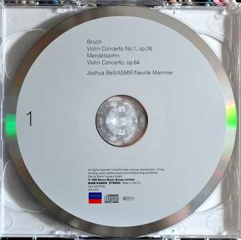 2CD Wolfgang Amadeus Mozart: Violin Concertos