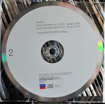 2CD Wolfgang Amadeus Mozart: Violin Concertos