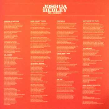 LP Joshua Hedley: Mr. Jukebox