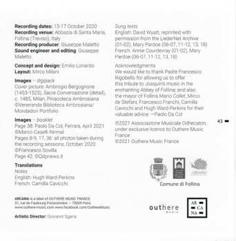 CD Josquin Des Prés: Giosquino - Josquin Desprez In Italia