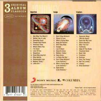 3CD/Caja Journey: 3 Original Album Classics