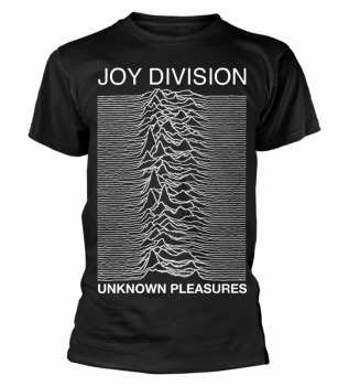 Merch Joy Division: Camiseta Unknown Pleasures (black)