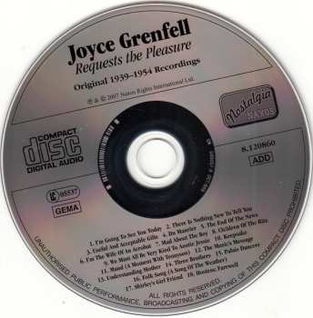 CD Joyce Grenfell: Requests The Pleasure (Original Recordings 1939-1954)