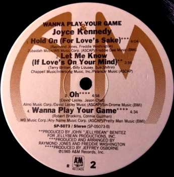 LP Joyce Kennedy: Wanna Play Your Game!