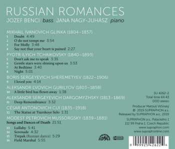 CD Pyotr Ilyich Tchaikovsky: Russian Romances