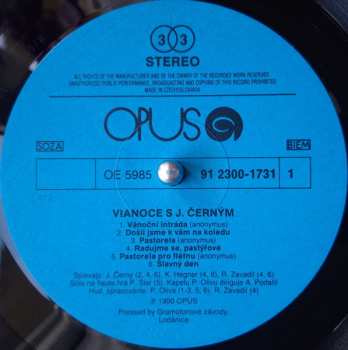 LP Jožka Černý: Vianoce S J. Černým