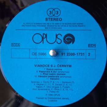 LP Jožka Černý: Vianoce S J. Černým