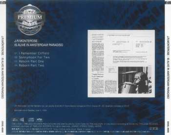 CD J.R. Monterose: Is Alive In Amsterdam Paradiso LTD