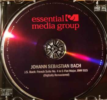 CD Johann Sebastian Bach: French Suite No. 4 In E-Flat Major, BWV 815