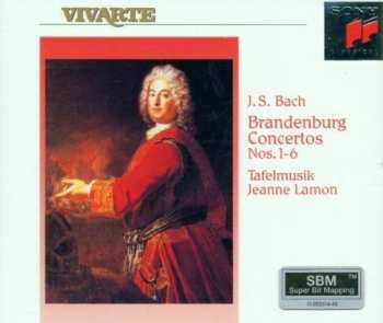2CD Johann Sebastian Bach: Brandenburg Concertos Nos. 1–6