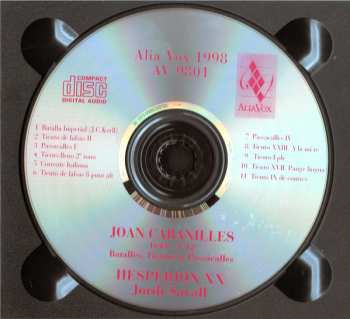 CD Jordi Savall: Batalles, Tientos & Passacalles (1660-1700)