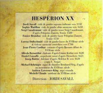 CD Jordi Savall: Batalles, Tientos & Passacalles (1660-1700)