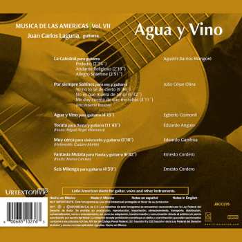 CD Juan Carlos Laguna: Agua y Vino