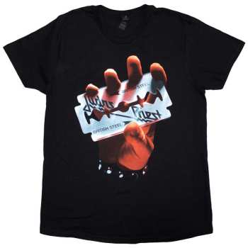 Mercancía Judas Priest: Judas Priest Ladies T-shirt: British Steel  (small) S