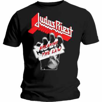 Merch Judas Priest: Camiseta Breaking The Law 
