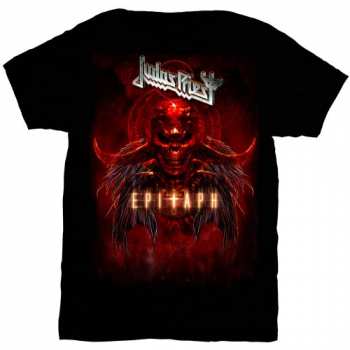 Merch Judas Priest: Camiseta Epitaph Red Horns 