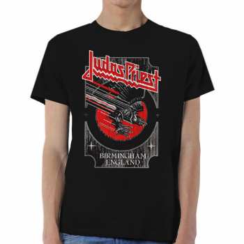 Merch Judas Priest: Camiseta Silver And Red Vengeance 