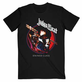 Mercancía Judas Priest: Judas Priest Unisex T-shirt: Stained Class Album Circle (small) S