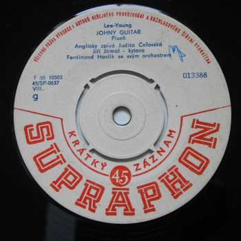 SP Judita Čeřovská: Mon Coer Est Un Violon / Johny Guitar