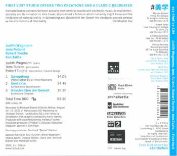 CD Judith Wegmann: Kon.Takte • • First Visit